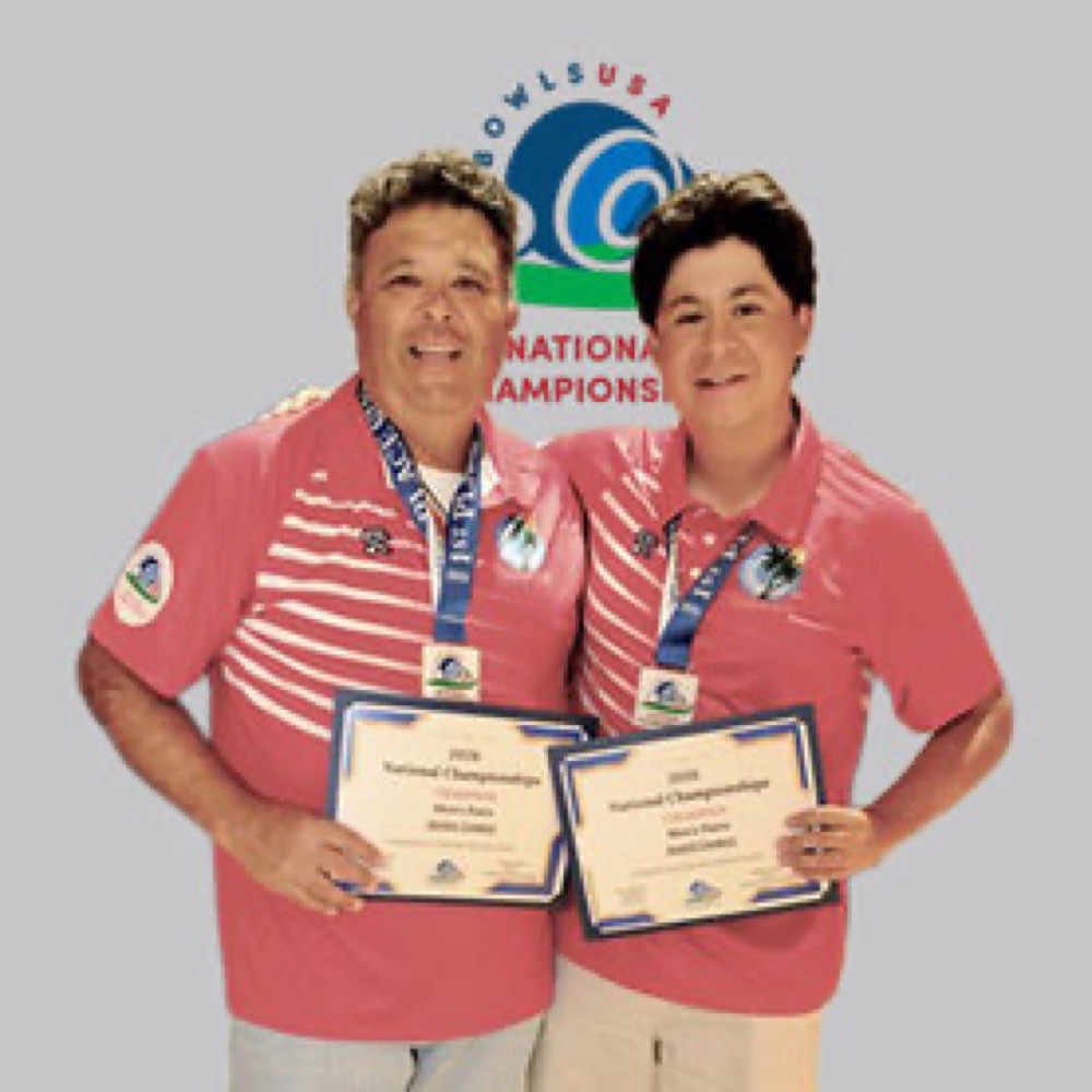Javier Gomez and Angel Gomez, 2026 Men's Pairs National Champions